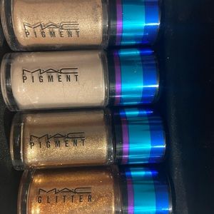 Mac gold pigment collection